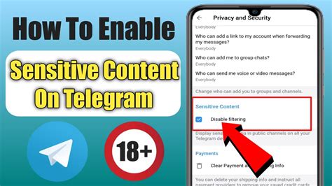 best adult telegram|How to View Sensitive Content on Telegram .